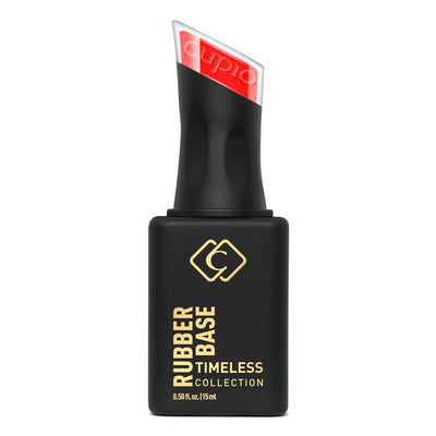 Rubber Base Endless Red – beholder set forfra med en intens rød farve. Denne rubber base kan bruges alene eller som base til negleforstærkning og nail art