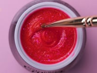 Glitter Neon Builder Gel - Hot Lips 15ml