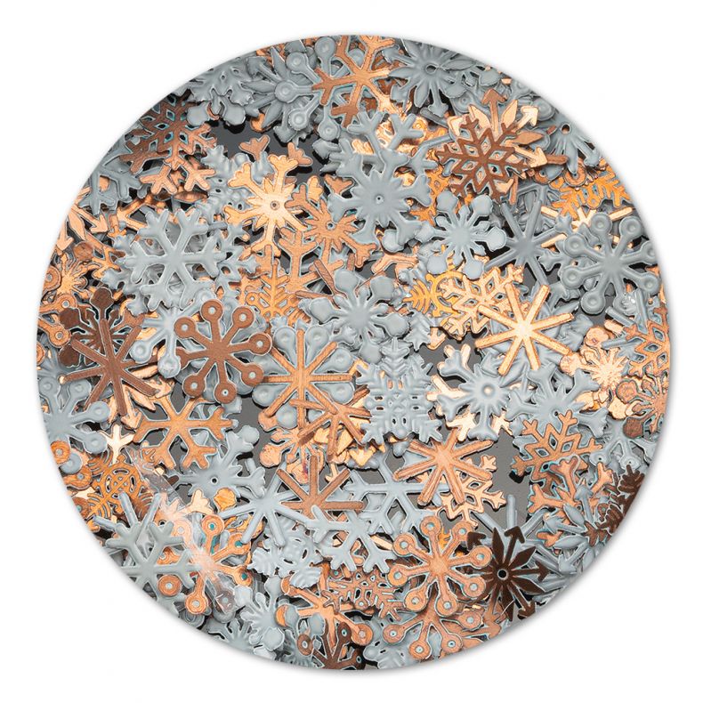 Snow Flakes Silver&Gold