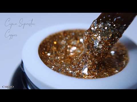 Glitter gel Superstar Cupio Copper